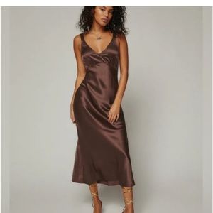 Reformation Daytona Dress - Size medium - brown